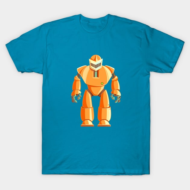 Cute Orange Droid T-Shirt by koolteas